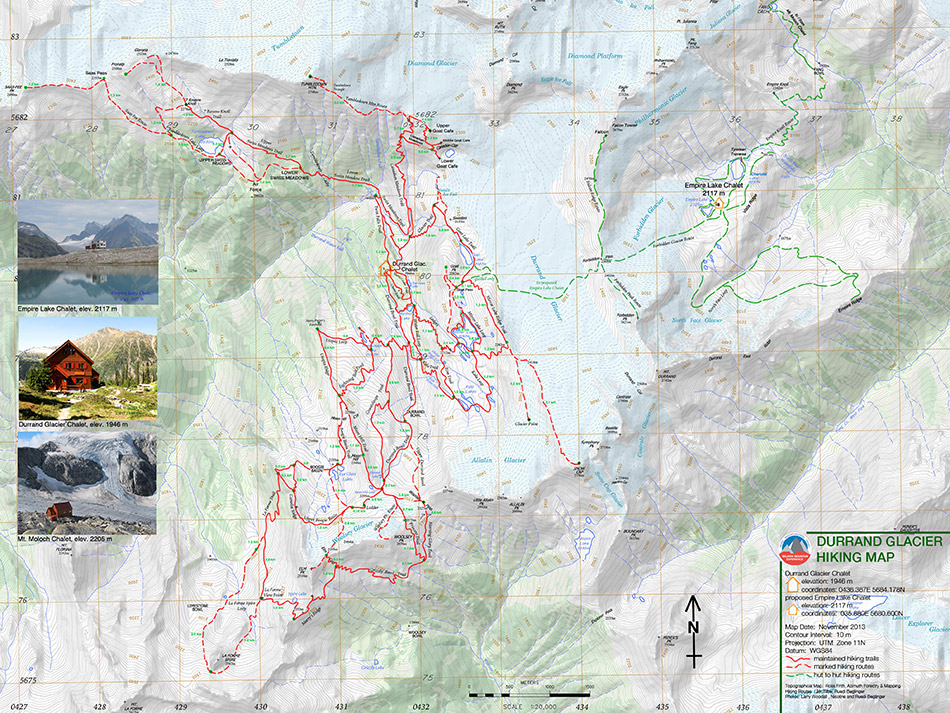 Hiking at Selkirk Mountain Experience