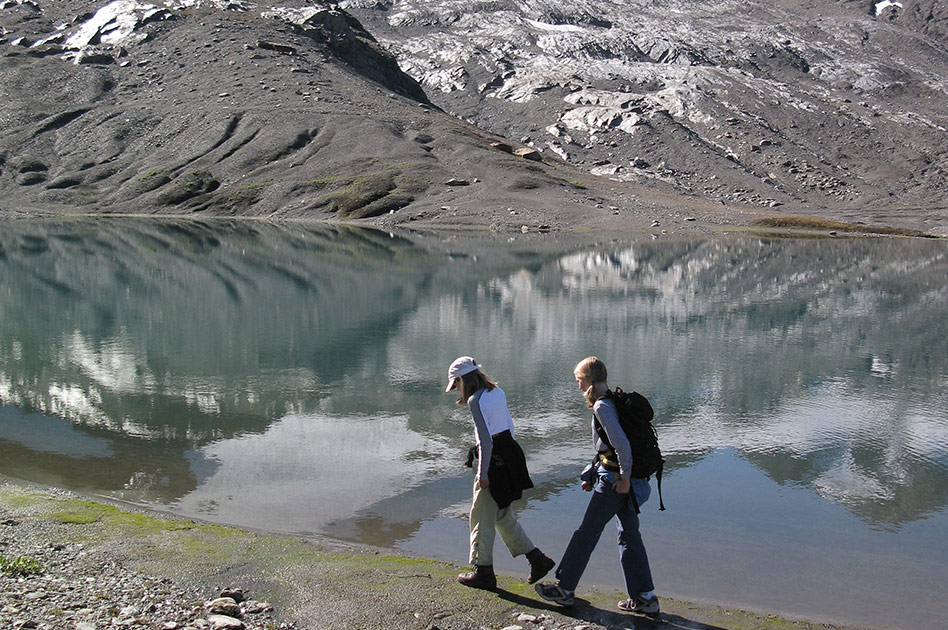 Hiking at Selkirk Mountain Experience