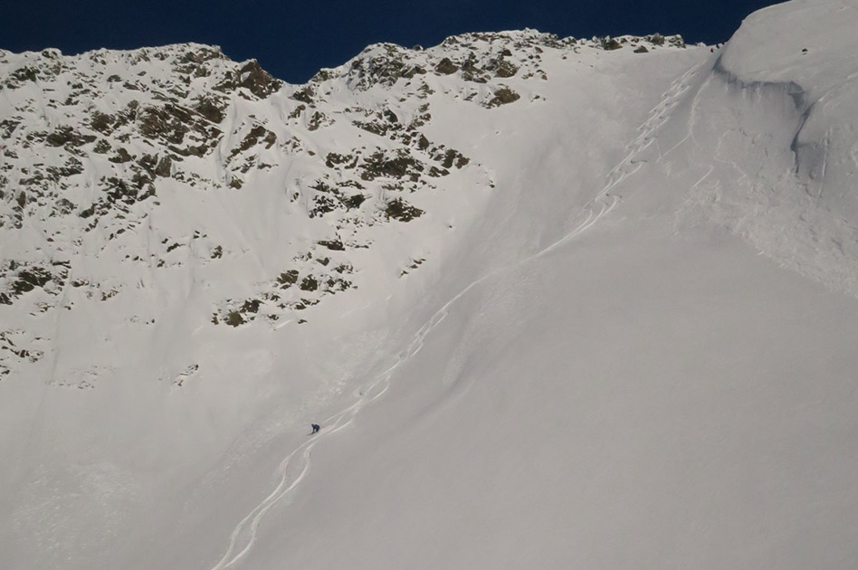 28 January 2024 - Skiing at the Durrand Glacier Chalet