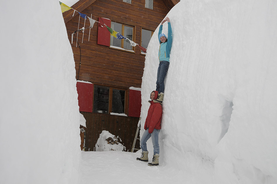 Durrand Glacier Snow Pack